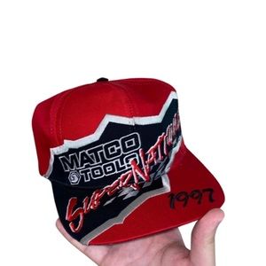 Vintage 1997 MATCO TOOLS Super Nationals NHRA Winston Drag Racing Snapback